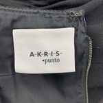Akris  Punto Size 10 Dress Wool Lined Strapless Black Knee Length LBD Women’s Photo 2