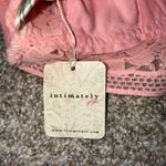 Free People  Intimately Pink Bralette Lace Small Photo 2