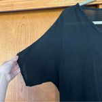 Oh My Gauze! High Low Tunic Top Dress Cover Up Black Size 1 Small/Medium Photo 1