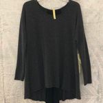 Sweater tunic with back zipper and rayon detail Size M Photo 0