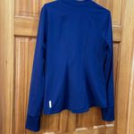 Zella  NAVY Zip Up Active Jacket Stretch Long Sleeve Performance size L Photo 6
