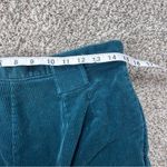 Vintage Teal Corduroy Pants Casual Retro 10 30 Blue Photo 4