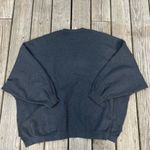 Free People | grey crewneck sweater | size medium top Photo 2
