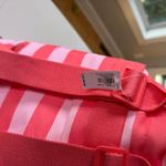 Victoria's Secret Victoria’s Secret Pink Coral Striped Drawstring Cooler Backpack NEW Photo 9
