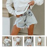 Michigan Wolverines Crewneck Sweatshirt Gameday Couture X MADI PREWETT TROUTT Gray Photo 1