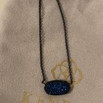 Kendra Scott blue drusy elisa necklace Photo 0