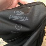 Good American black velvet crop top 5 Photo 3