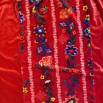 Pioneer Woman Velvet floral ruffle sleeve blouse size XXL Photo 3