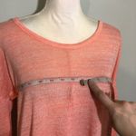 Old Navy NWOT  Neon Coral Pink Knit Sweater Top New Photo 4