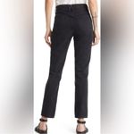 Slvrlake Virginia Slim Jeans Shadow Ridge Deconstructed Straight Leg Black 29 Photo 3