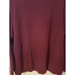 Quacker Factory  Sequin Swirl Bomber Jacket SZ Medium Wine Zip Up Women Photo 8