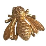 Dynasty Vintage Gold Bee Brooch Photo 5