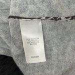 J Jill Gray Cotton Blend Animal Print Leopard Thin Knit Sweater Size Large Photo 9