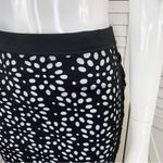i Jeans by Buffalo Laser Cut Pencil Skirt Black White Small Photo 5