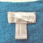 Forever 21  Long Blue Open Cardigan Photo 1