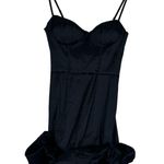 B Darlin Bubble Hem Bodycon Dress Juniors 7 Black Sleeveless Party Formal Ballet Size undefined Photo 2