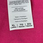 Gildan Pink "I Run Because" Graphic Athletic Tee Shirt Size XL Photo 2