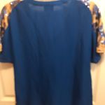 Tracy Reese Neiman Marcus/ Target Top New York Royal Blue Gold Sequins Photo 7