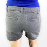 Merona 90s  Vintage Gray Cotton Flat Front Casual Short Photo 2