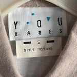 Vintage 70's You Babes Long Sleeve Shirt White Size S Streetwear Photo 3