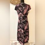 Reiss Amira Animal Print Fitted Midi Dress Size US 10/UK 14 Photo 8