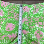 Lilly Pulitzer The Callahan Shorts Sunnyside Lions Cabana Pink Green Print Sz 0 Photo 6