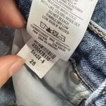 Hudson Jeans Womens 26 Blue Barbara Super Skinny Distressed Raw Hem Ankle Denim Photo 4