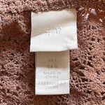 H & M Dusty Rose Crochet Lace Scalloped Edge Teddy Bodysuit ~ Women's Size LARGE Photo 5