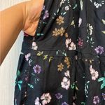 ANTHONY ORIGINAL Plus Size 2X Black Floral Tiered Maxi Skirt Cottagecore Boho Photo 3