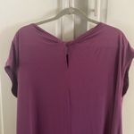 Eileen Fisher  Jersey casual dress Bateau neck in plum XL Photo 7