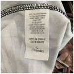 Vision Maxi Dress Womens Large Black Leaf Print Long Wrap Dress Tie Waist NWT Photo 3