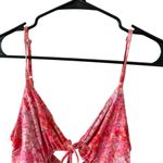 Bond Eye Australia Garden Floral Tied Together One Piece Swimsuit Pink Size L Photo 1