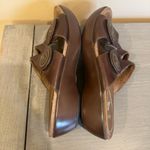 Dansko Donna Coffee Swirl Sandal Wedge Heel Platform Slide Open Toe Leather 40/9 Brown Photo 3