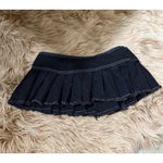 Floerns Women's Y2k Pleated Skirt Belt Low Waist Raw Hem
Hippie Mini Denim Skirt Black Size XS Photo 5