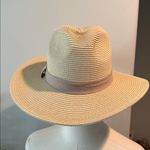 San Diego Hat Company x Anthropologie Ultrabraid Fedora With Chambray Band New! Photo 2