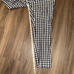 J.Crew ‎ Winnie Pant Gingham black & white Checkered Ankle Cropped Pants Size 10 Photo 6