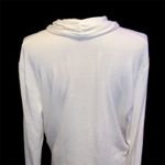 Loft Ann Taylor Surplice V-Neckline Faux Wrap Sweater Stretch White Photo 6