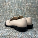 Vagabond  Shoemakers Frances Leather Buckled Chain Loafer in Off-White Photo 3