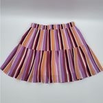 MINKPINK  Colorful Striped Mini Skirt Photo 4