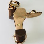 Louise et Cie Leopard Print Wood Heel Ankle Strap Sandal Photo 10