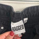 The Ragged Priest  Black Jeans Wide Leg Raw Hem Womens 30 high Rise Photo 4