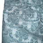 ANTHROPOLOGIE CARTONNIER Blue/Gray Damask Jacquard Charlie Ankle Pant NWOT 4 Blue Photo 4