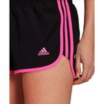 Adidas M20 Shorts Black Screaming Pink Neon Hot Running Exercise Workout Sporty Photo 4