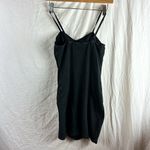 Free People  Intimately Body Con Stretchy Black Mini Dress Photo 5
