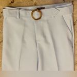 Derek Lam COPY - Crosby Light Blue Wide-Leg Cropped Pants Photo 2