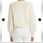 AQUA  Women's Cream Sweater with Fruit Embroidery Photo 3