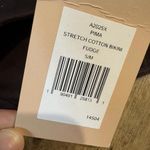 Eberjay NWT Eberjey STRETCH COTTON BIKINI Underwear Brown FUDGE S/M Photo 2