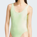 Adidas  Women Essentials Swimsuit Deep Back Velour in green color Photo 0