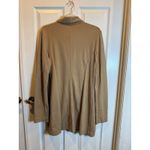 J.Jill Ponte Knit One Button Blazer Jacket Career Neutral Brown Size Medium Tall Photo 7