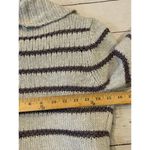 American Eagle  Outfitters Open Knit sweater Cardigan Purple Stripes Size XS Photo 6